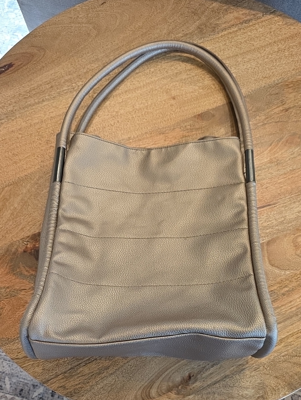 Neiman Marcus Metallic Large Tote